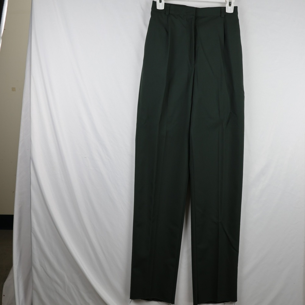 DSCP Pants Womens 6 Medium Classic Dress Wool Blend Permanent Crease Pockets
